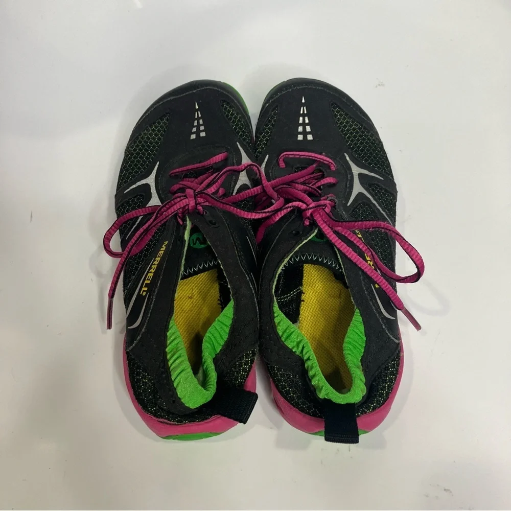 Merrell Dash Glove barefoot style shoes hiking‎ outdoor women’s size 7 black